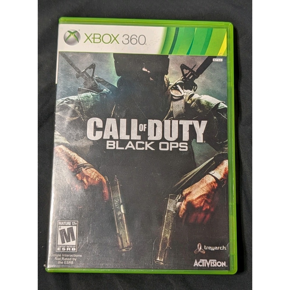 Call of Duty Black Ops Xbox 360 CIB Complete w/ Manual & Inserts Tested
